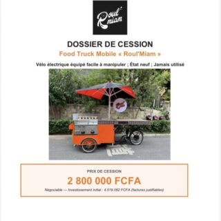 Food Truck Mobile électrique