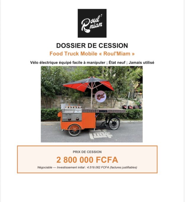 Food Truck Mobile électrique